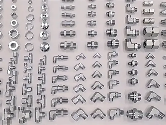 Hydraulic Braided Hose Tube Assembly Fitting Reusable Stainless Steel Swaged Adapter NPT Jic SAE Bsp Metric Orfs Orb DIN JIS